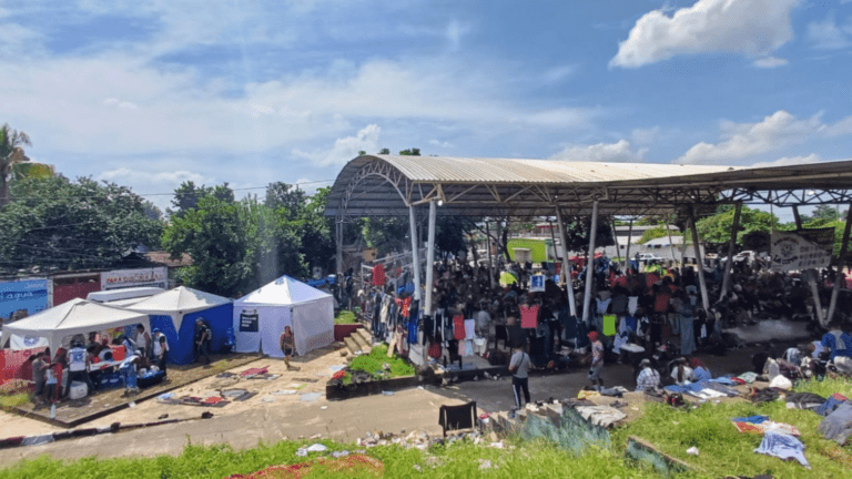 Action de Médecins du Monde au Mexique auprès des personnes exilées. Octobre 2024 © Médecins du Monde