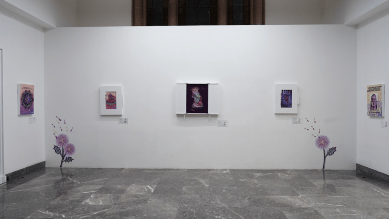 Exposition La cuerpa que migra. Artwork de Alexa Forero. Mexique, août 2025. © Médecins du Monde